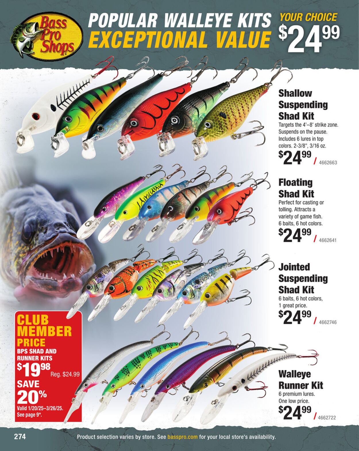 Catalogue Bass Pro from 01/31/2025