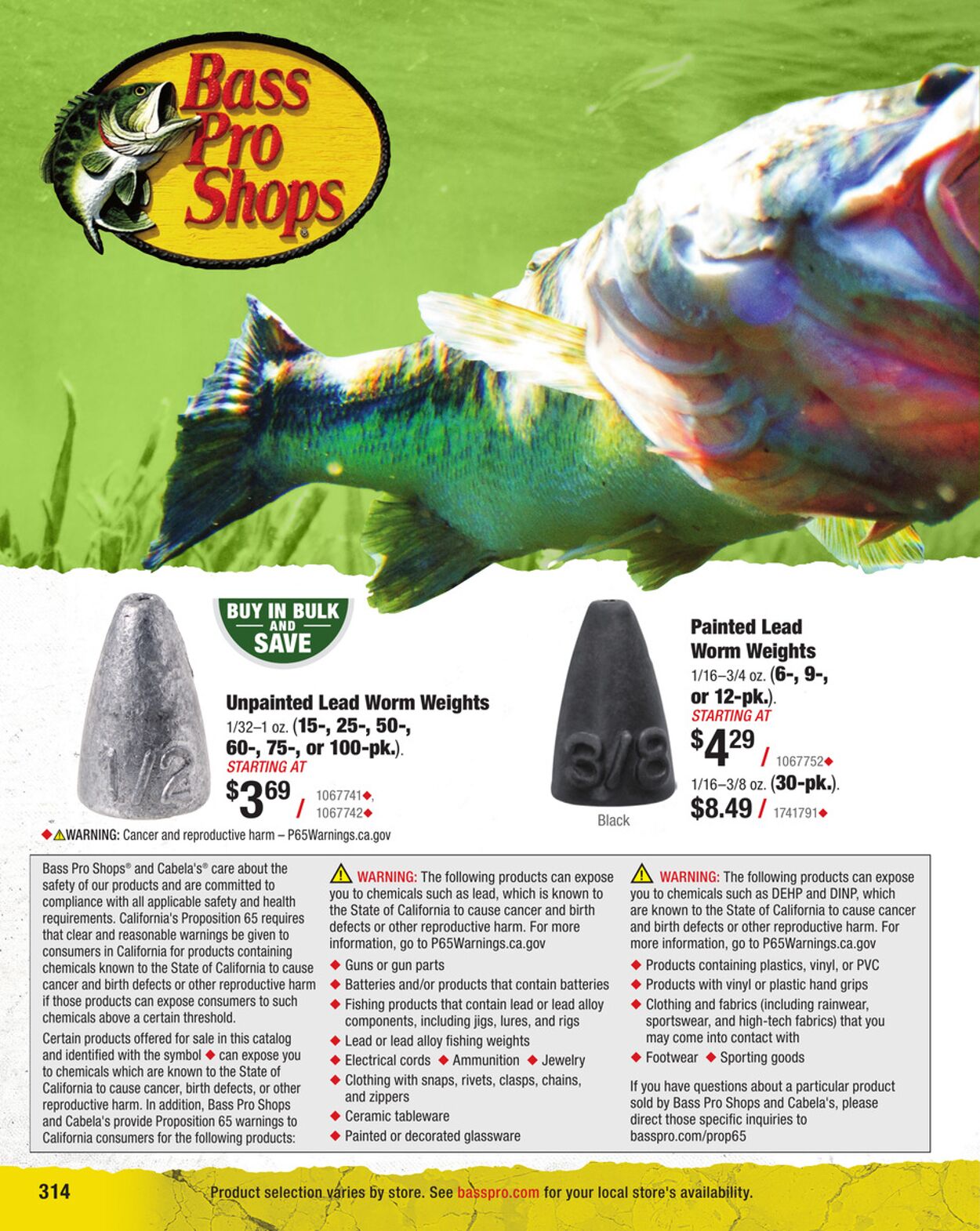 Catalogue Bass Pro from 01/31/2025