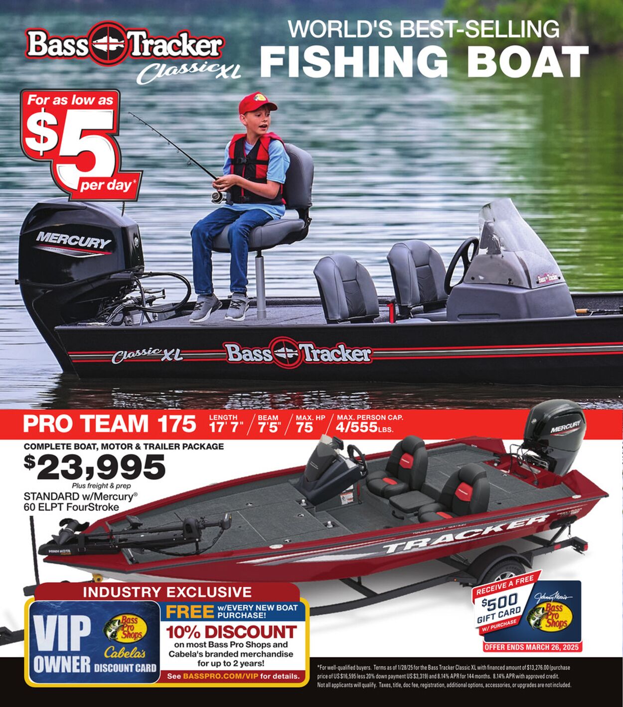 Catalogue Bass Pro from 03/19/2025