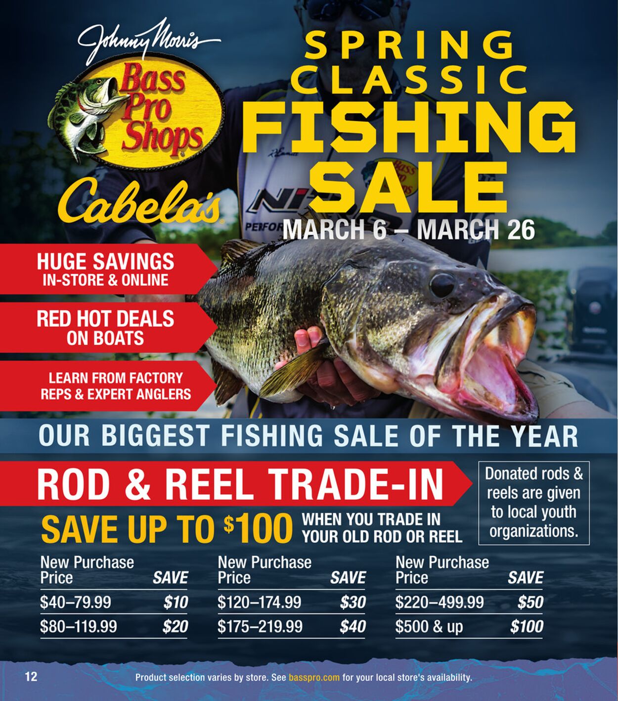 Catalogue Bass Pro from 03/19/2025