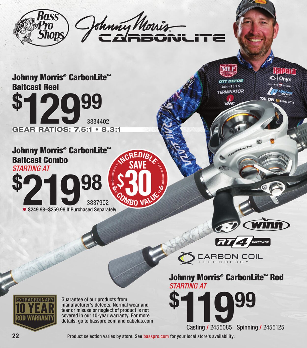 Catalogue Bass Pro from 03/19/2025