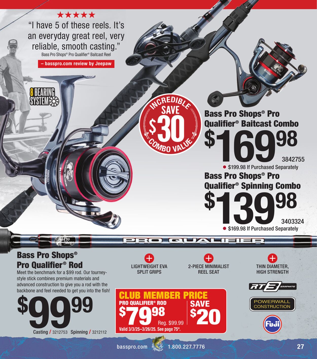 Catalogue Bass Pro from 03/19/2025