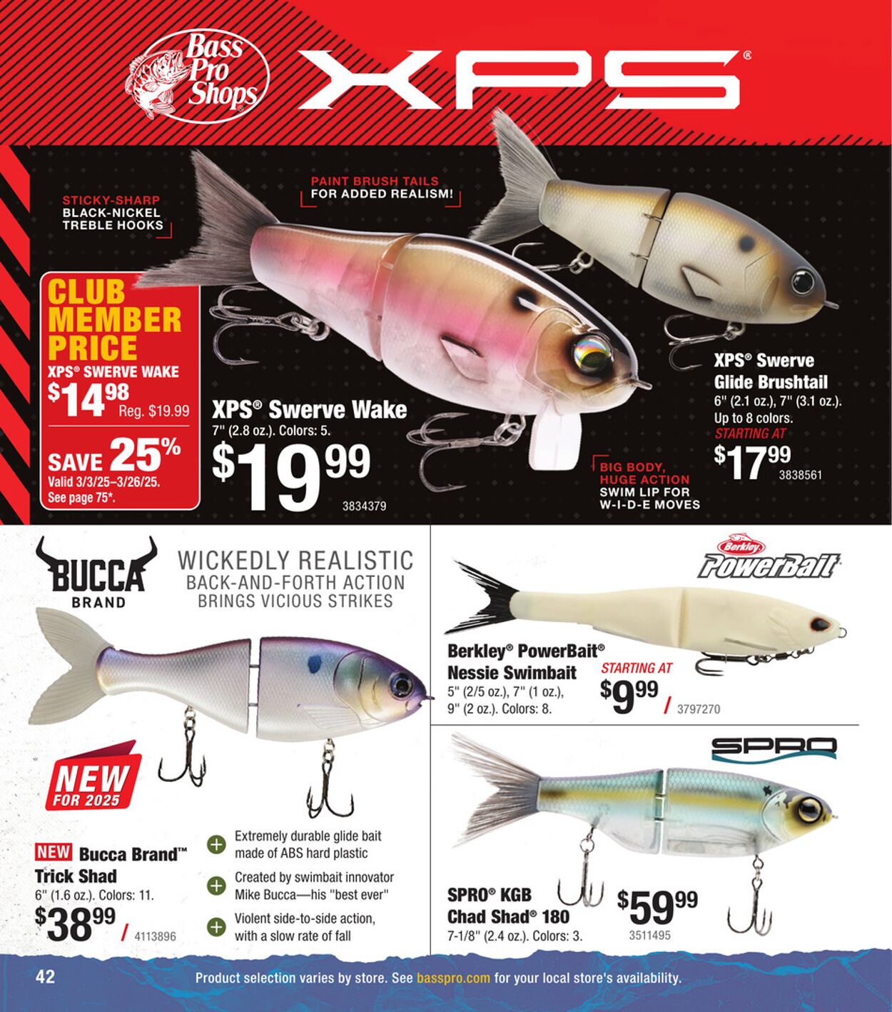 Catalogue Bass Pro from 03/19/2025