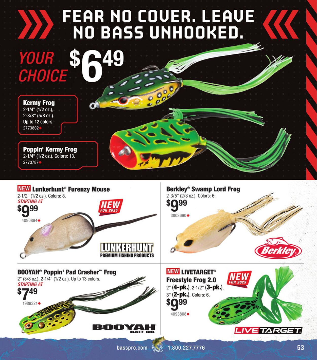 Catalogue Bass Pro from 03/19/2025