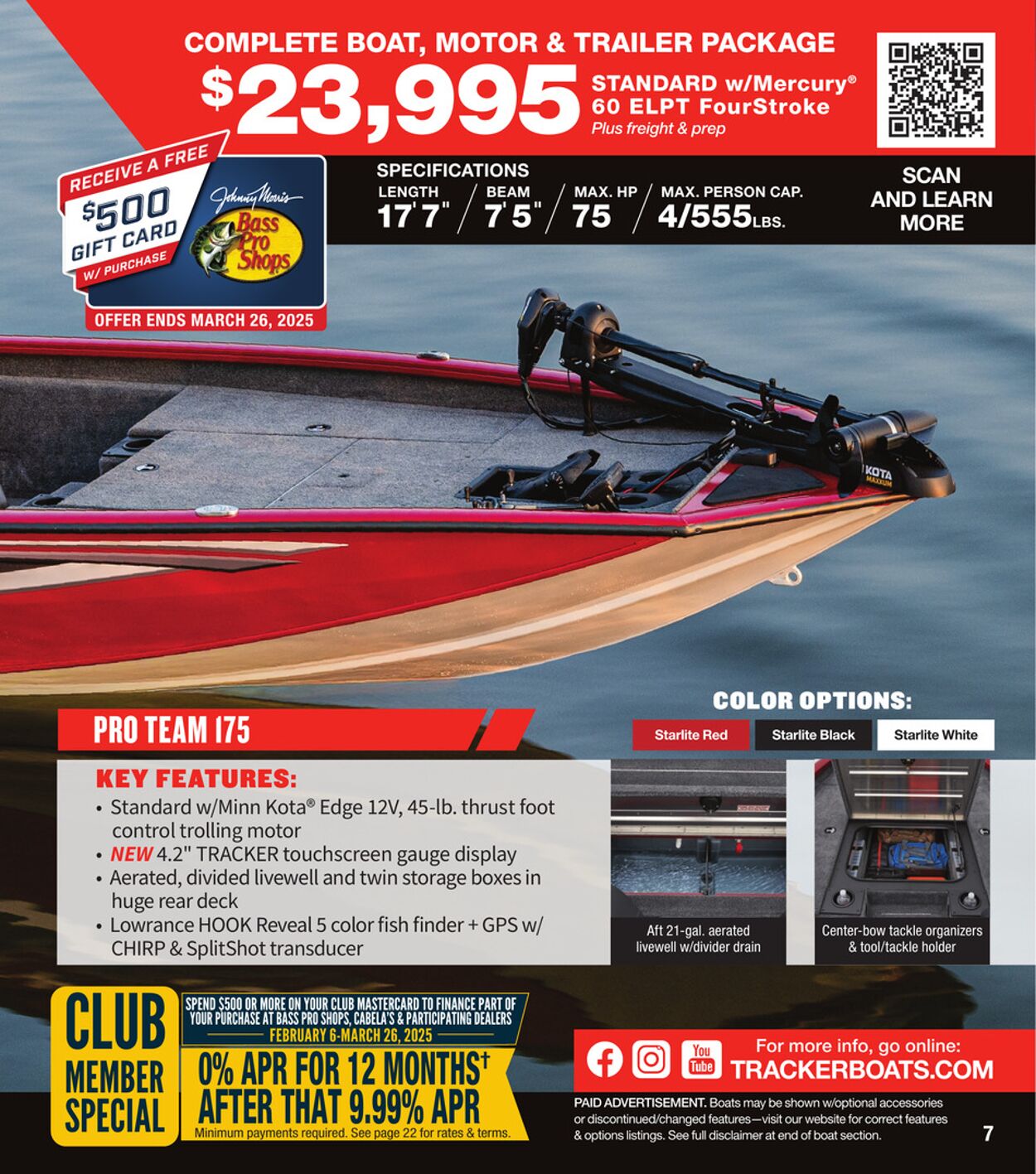 Catalogue Bass Pro from 03/26/2025