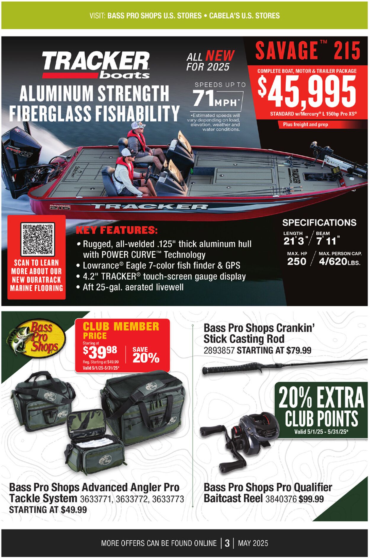 Catalogue Bass Pro from 05/01/2025