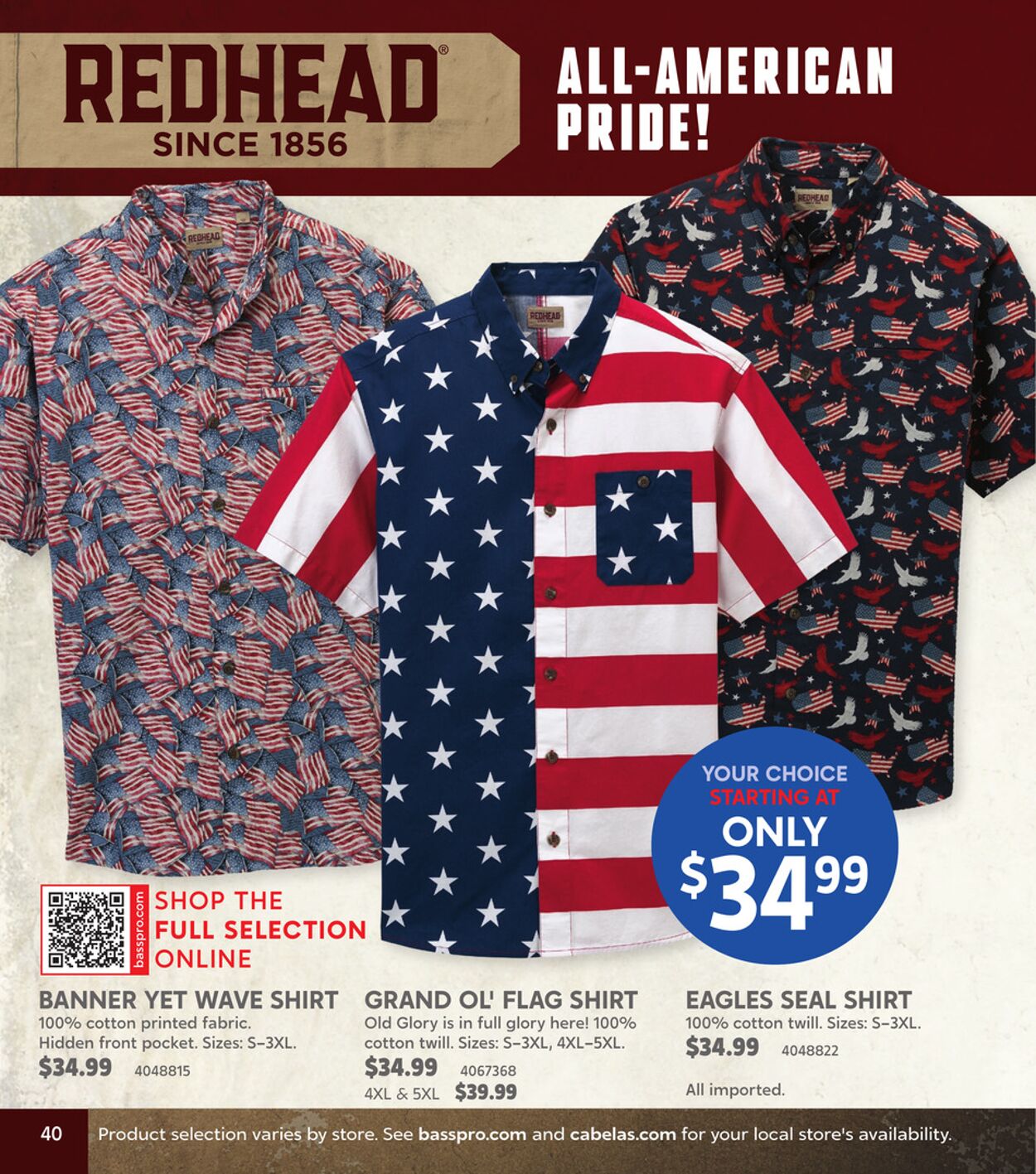 Catalogue Bass Pro from 05/31/2025