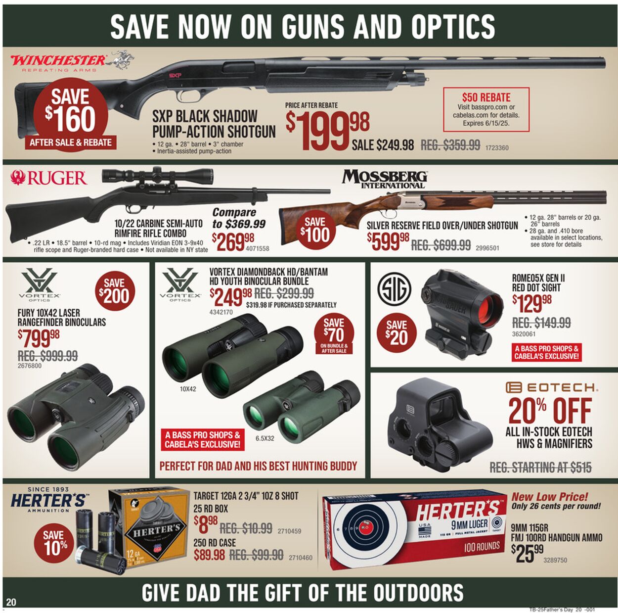 Catalogue Bass Pro from 05/29/2025