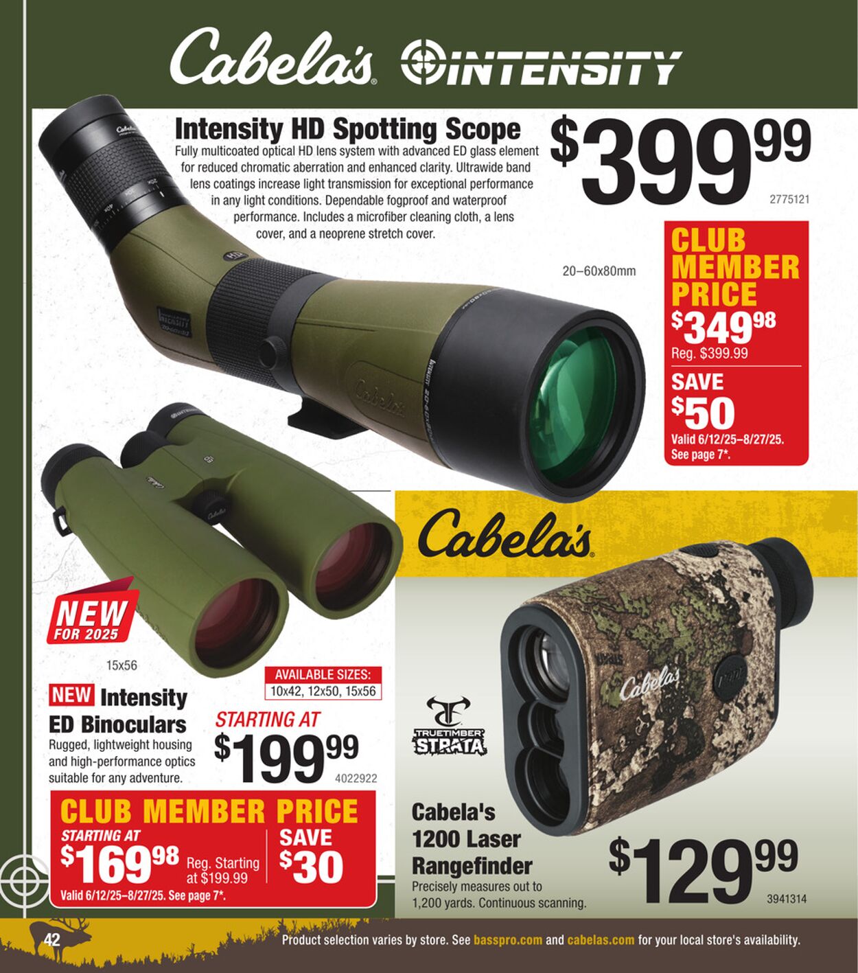 Catalogue Bass Pro from 06/30/2025