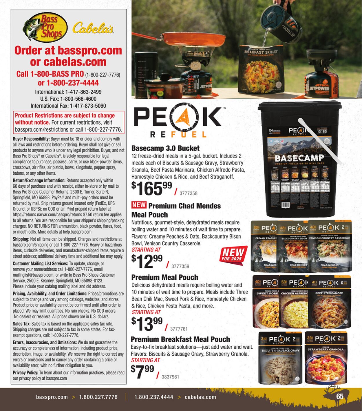 Catalogue Bass Pro from 06/30/2025