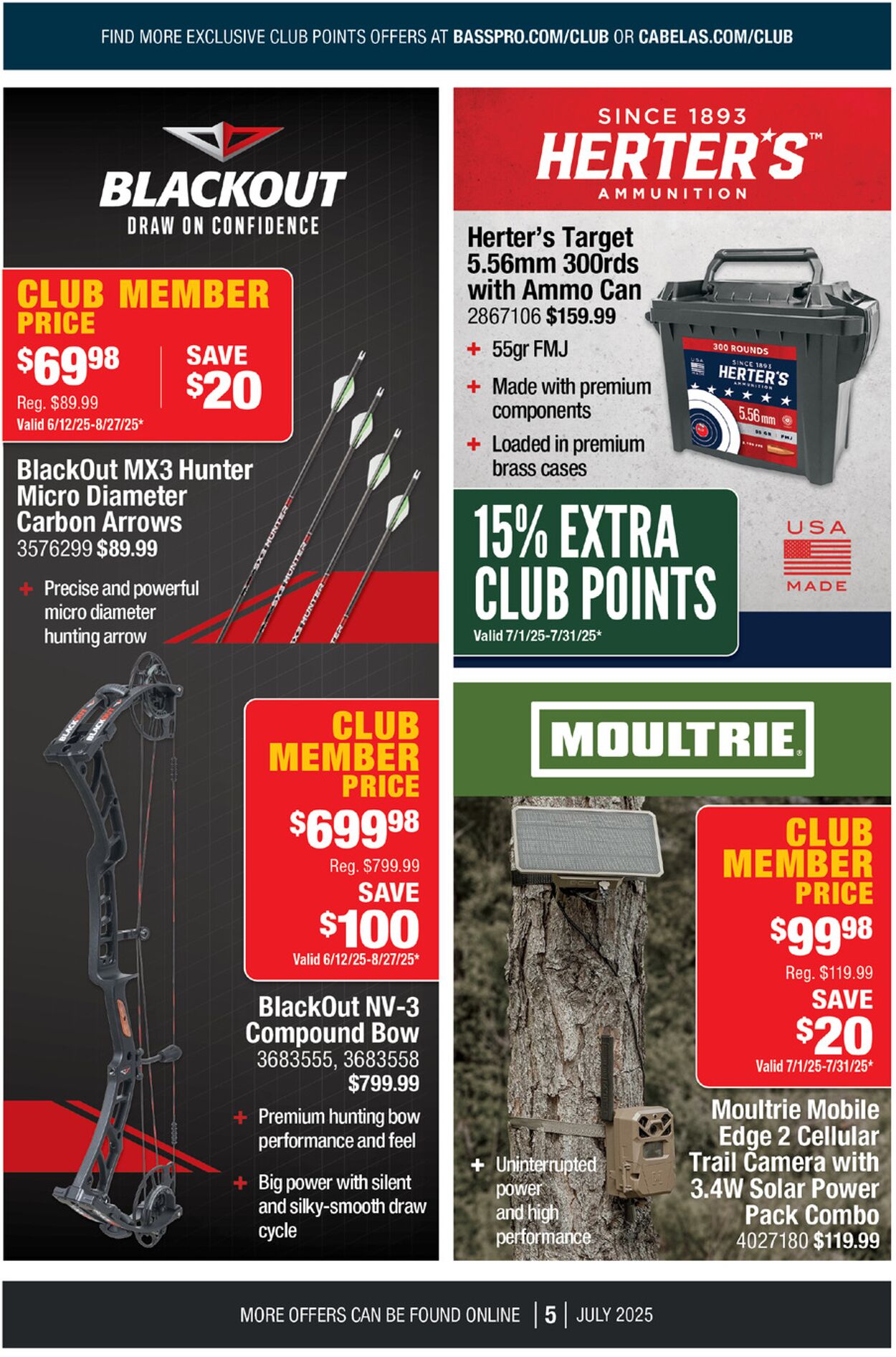 Catalogue Bass Pro from 07/01/2025