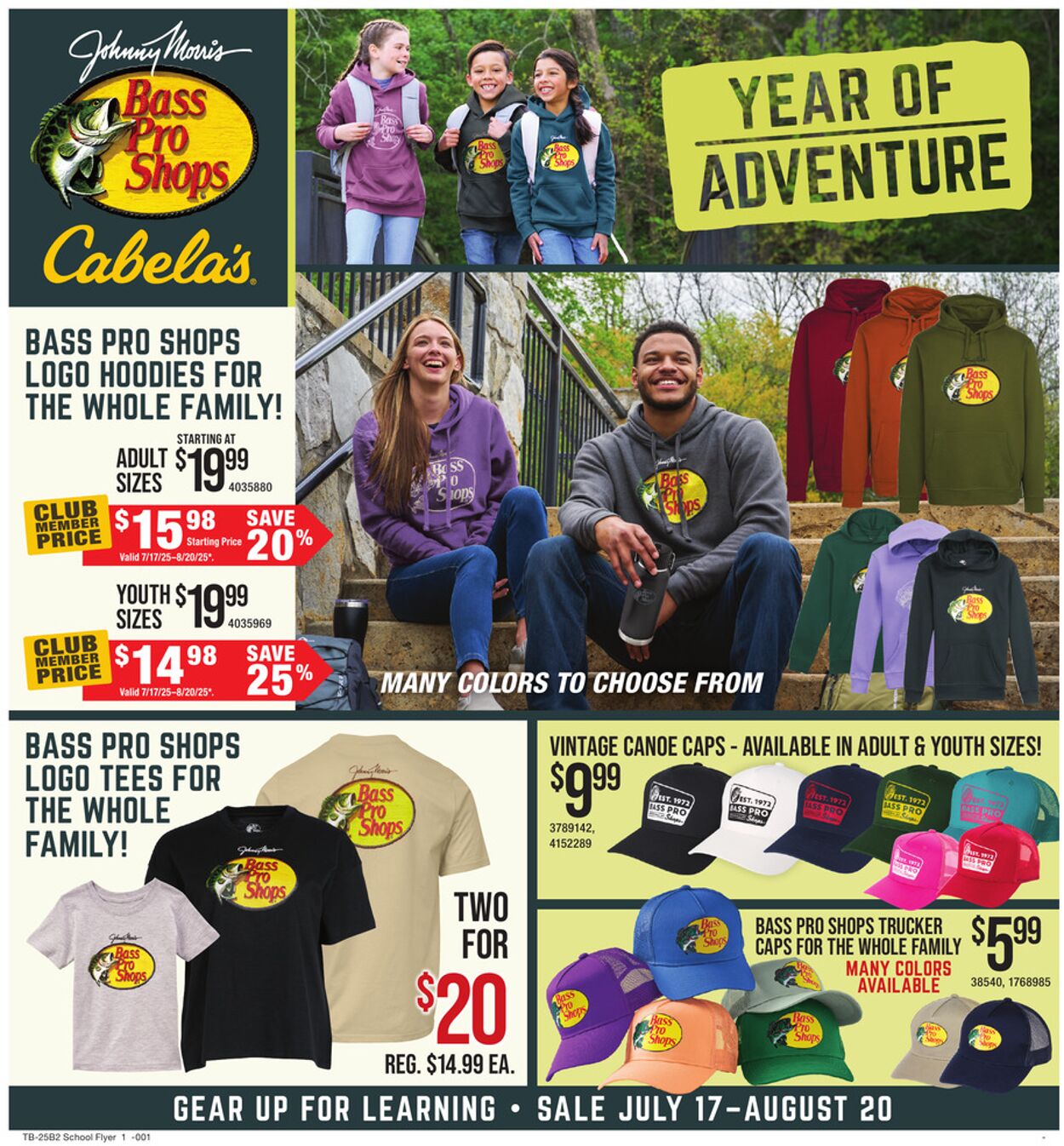 Catalogue Bass Pro from 07/17/2025