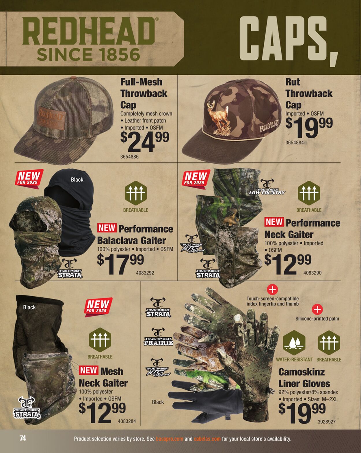 Catalogue Bass Pro from 08/20/2025