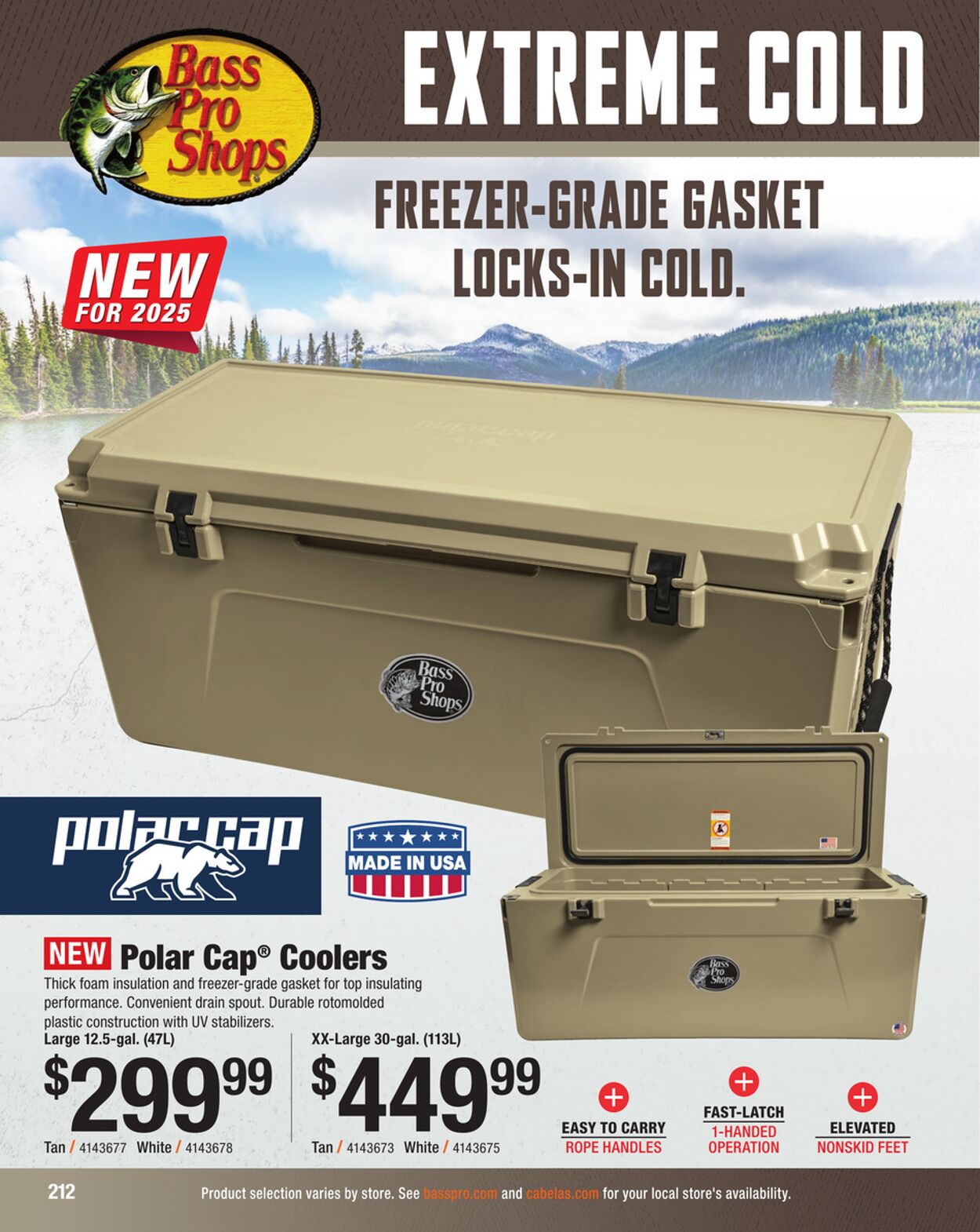 Catalogue Bass Pro from 08/20/2025