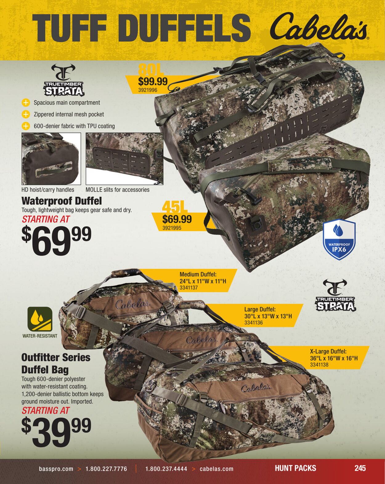 Catalogue Bass Pro from 08/20/2025