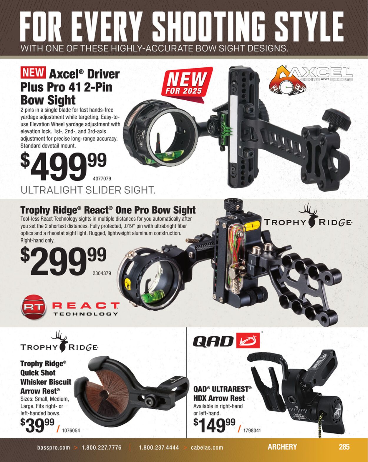 Catalogue Bass Pro from 08/20/2025