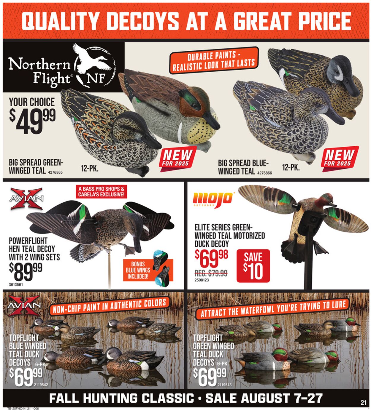 Catalogue Bass Pro from 08/07/2025