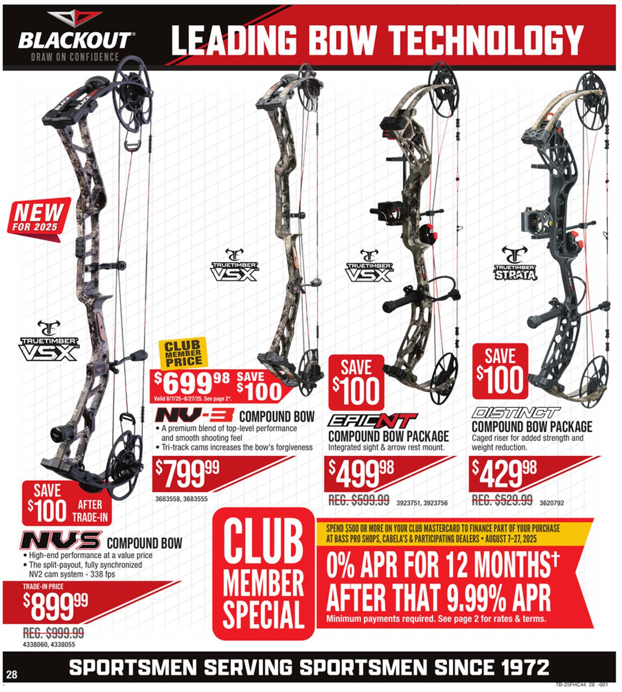 Catalogue Bass Pro from 08/07/2025