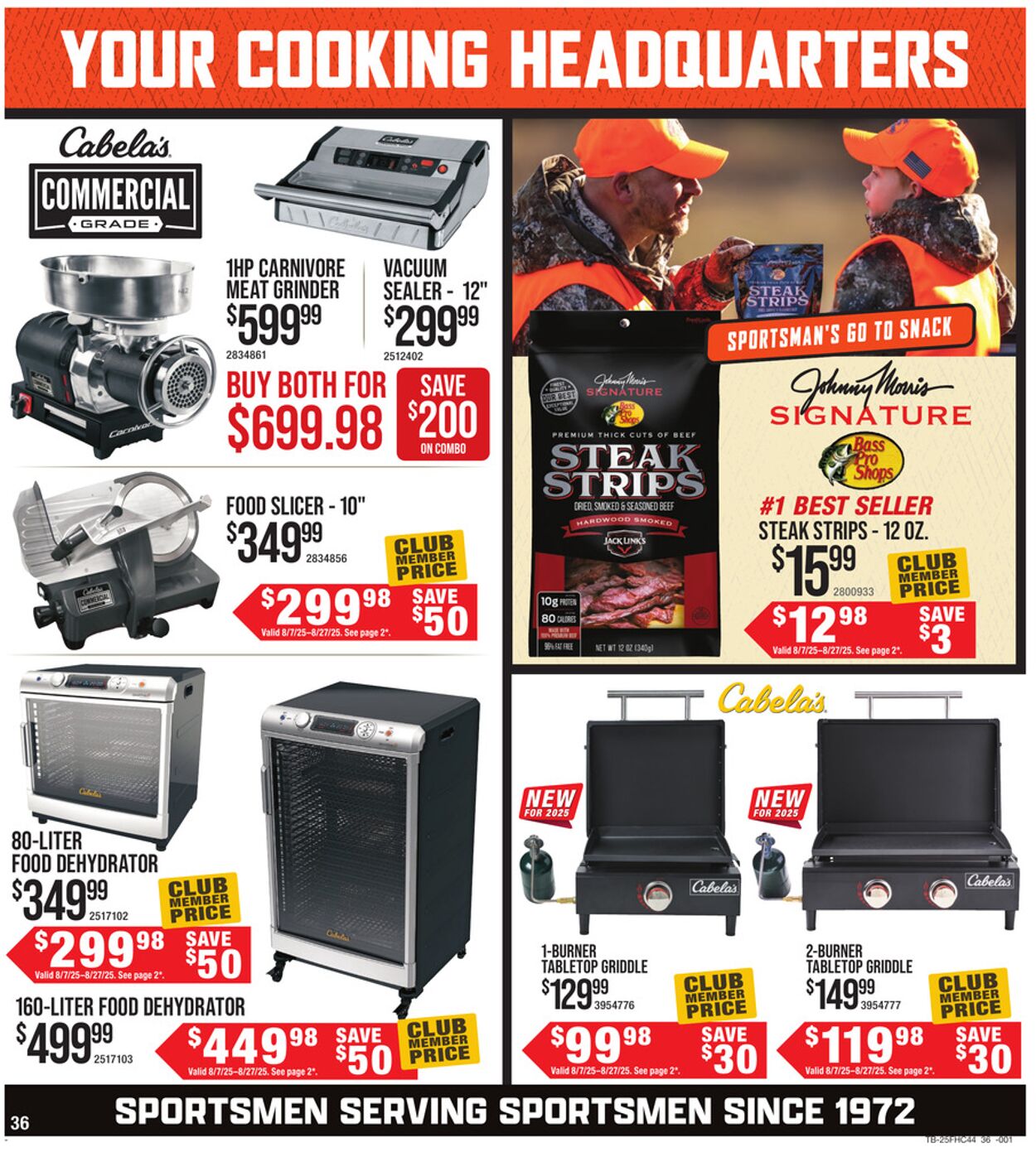 Catalogue Bass Pro from 08/07/2025