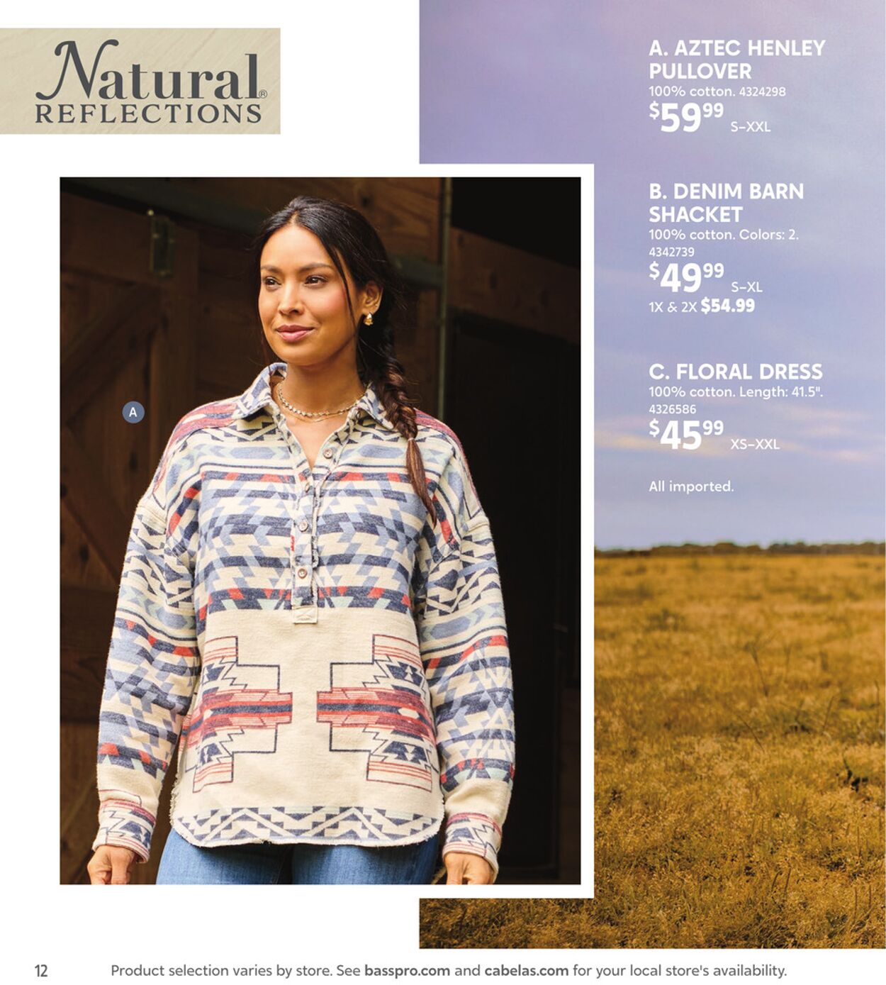 Catalogue Bass Pro from 08/31/2025