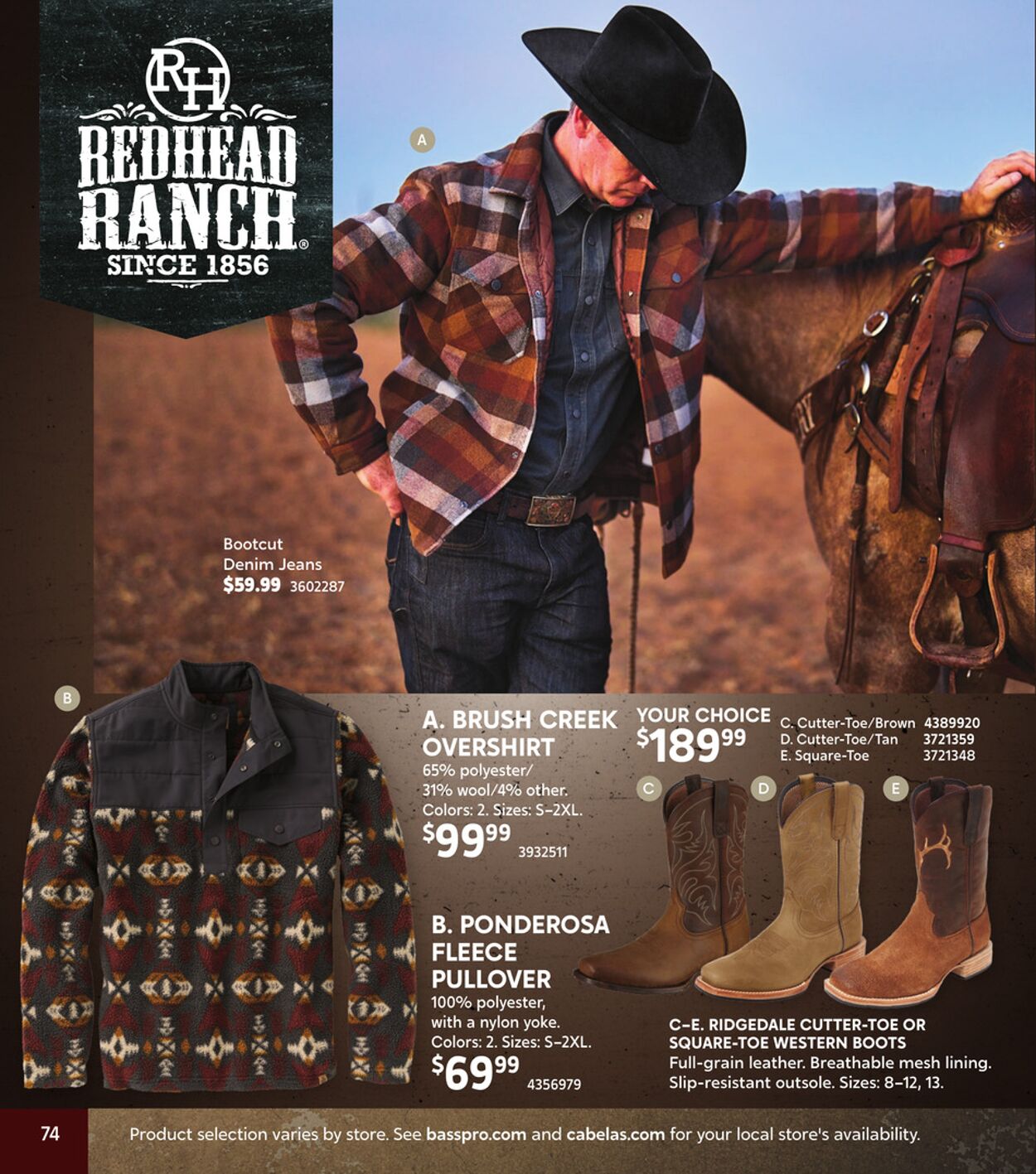 Catalogue Bass Pro from 09/14/2025