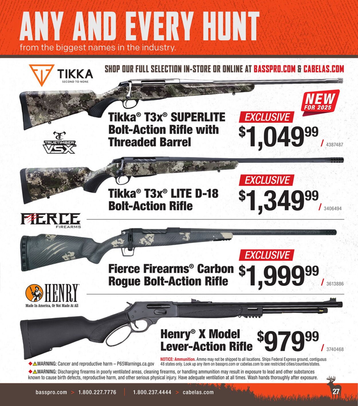Catalogue Bass Pro from 09/14/2025