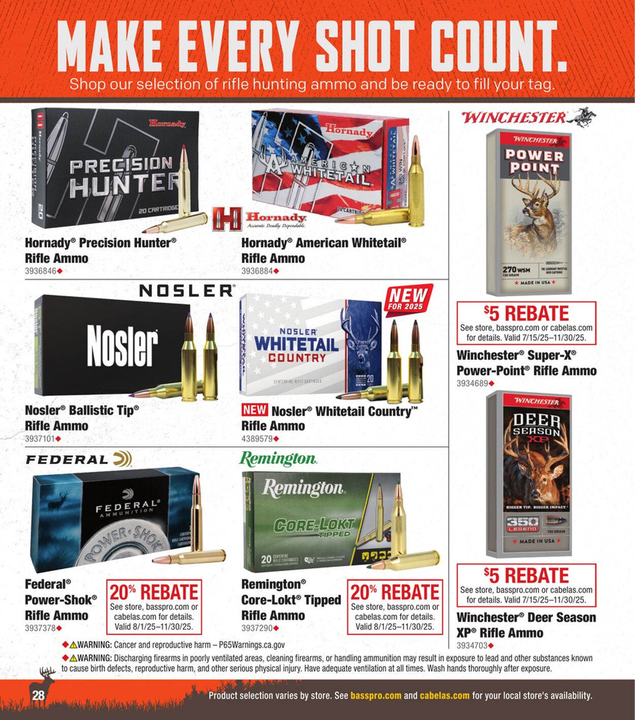 Catalogue Bass Pro from 09/14/2025