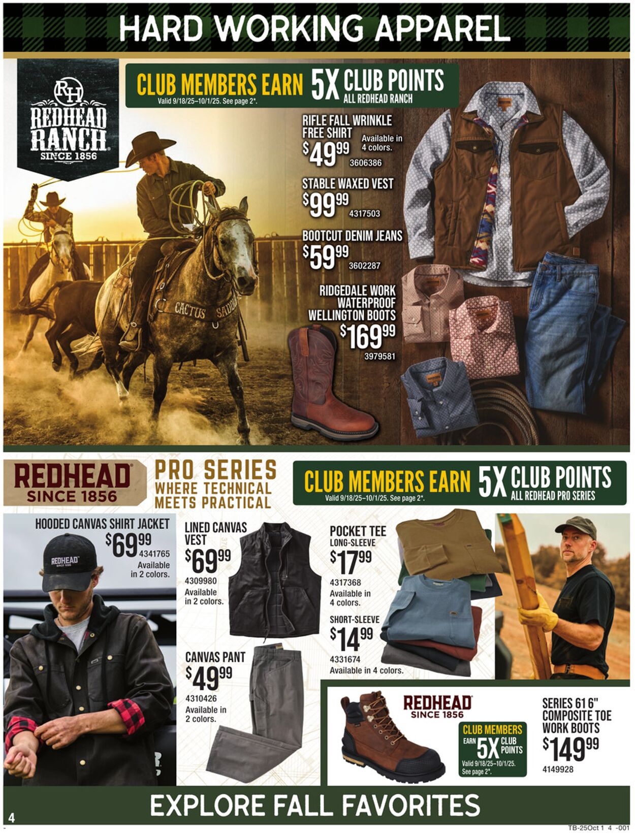 Catalogue Bass Pro from 09/18/2025