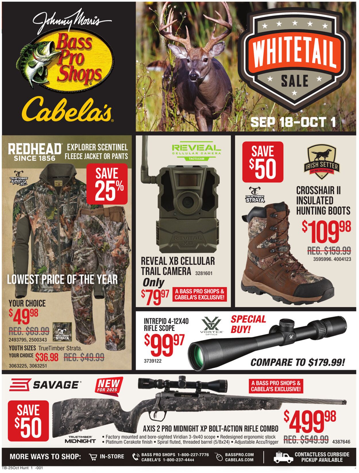 Catalogue Bass Pro from 09/18/2025