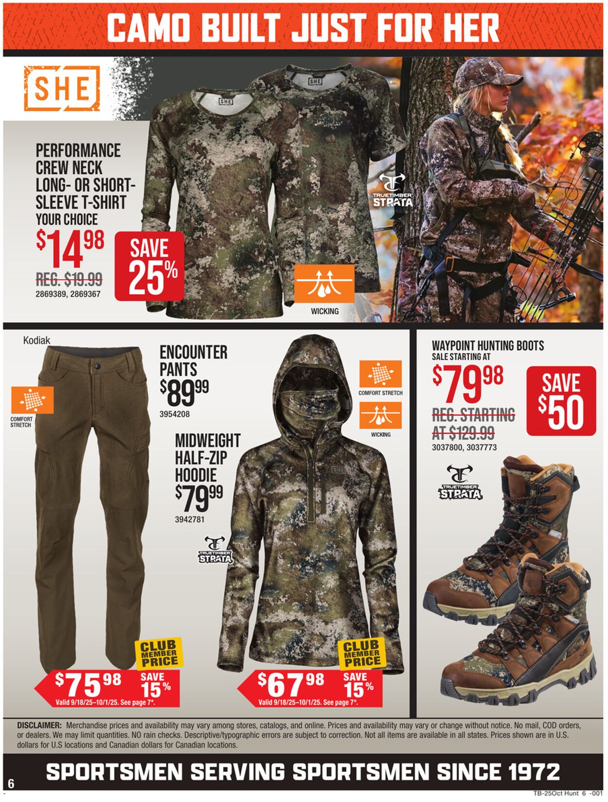 Catalogue Bass Pro from 09/18/2025