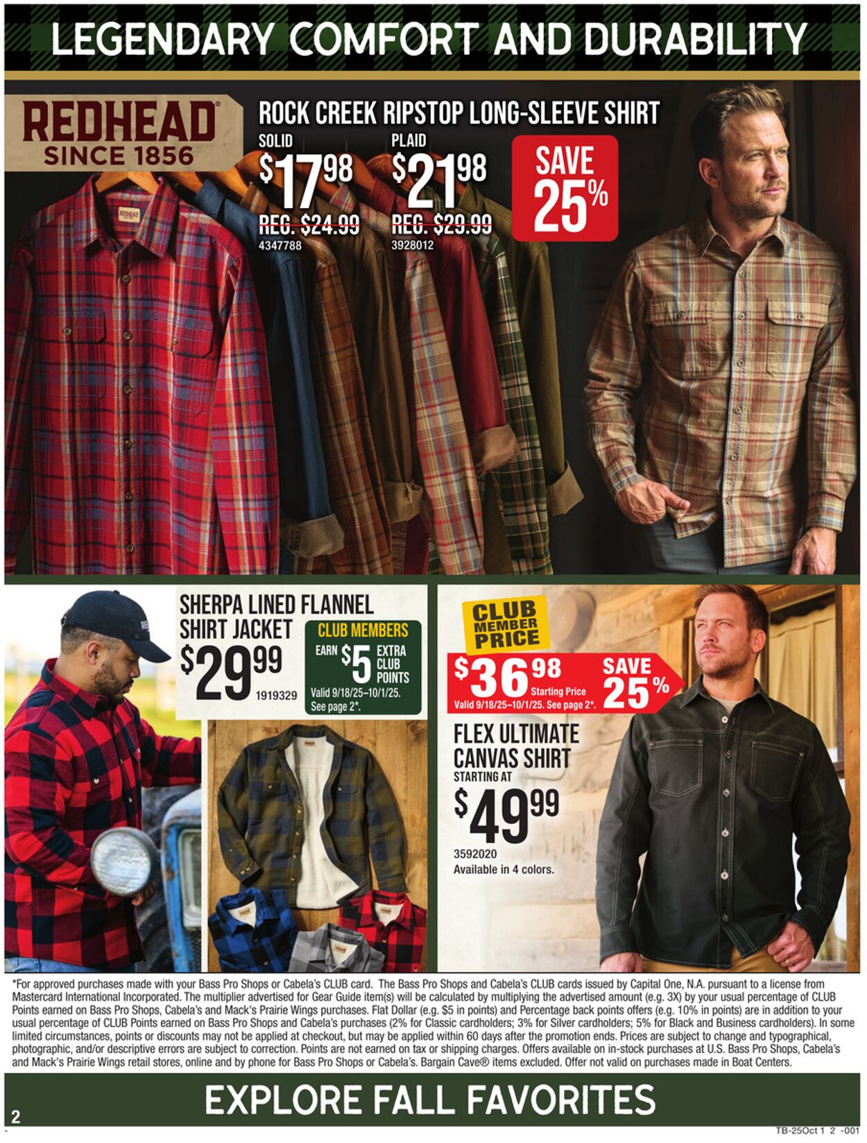 Catalogue Bass Pro from 09/18/2025