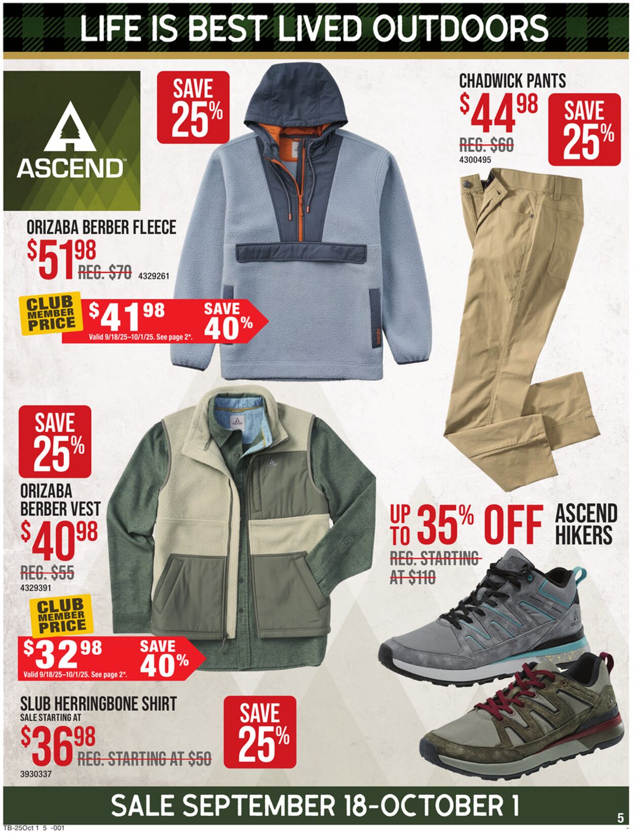 Catalogue Bass Pro from 09/18/2025