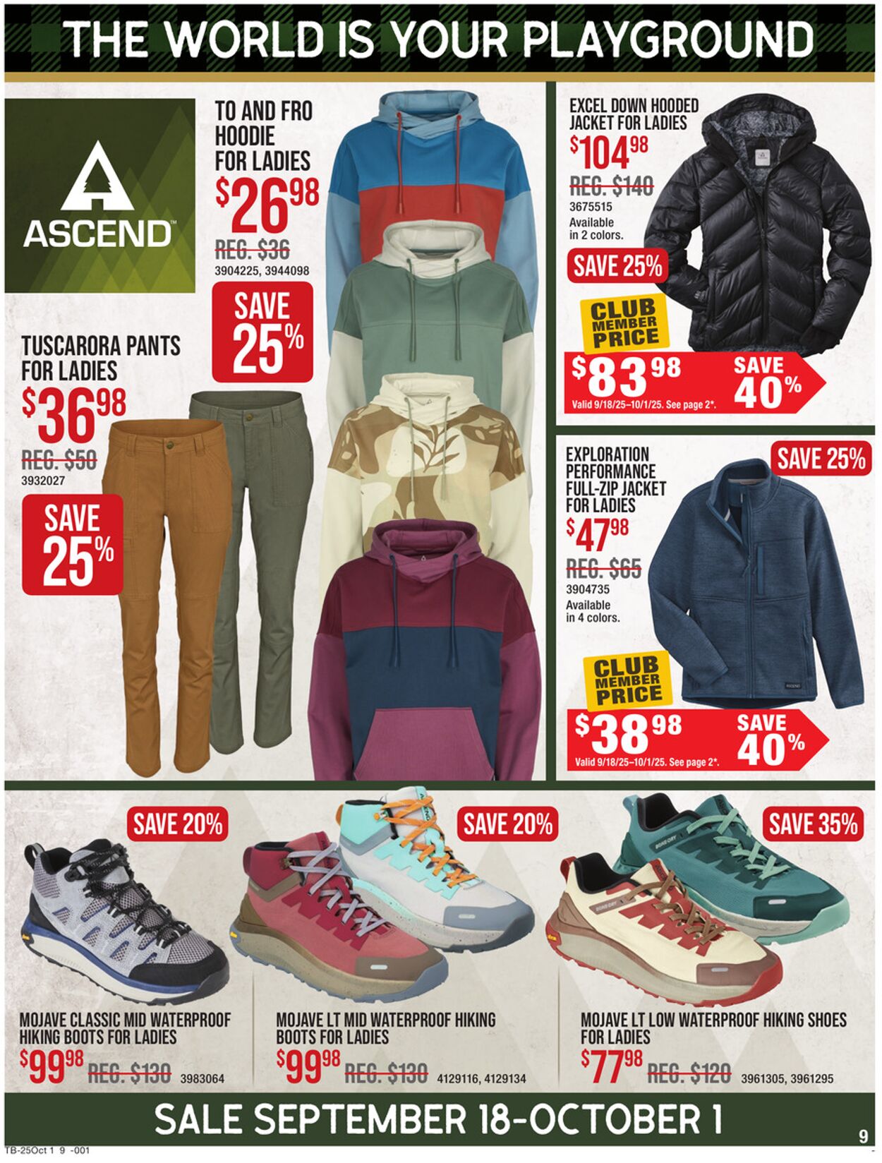 Catalogue Bass Pro from 09/18/2025