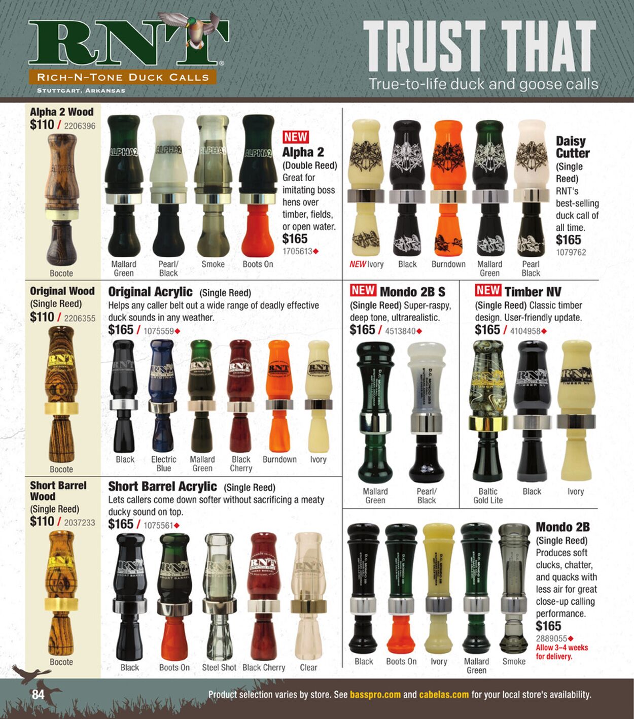 Catalogue Bass Pro from 10/01/2025