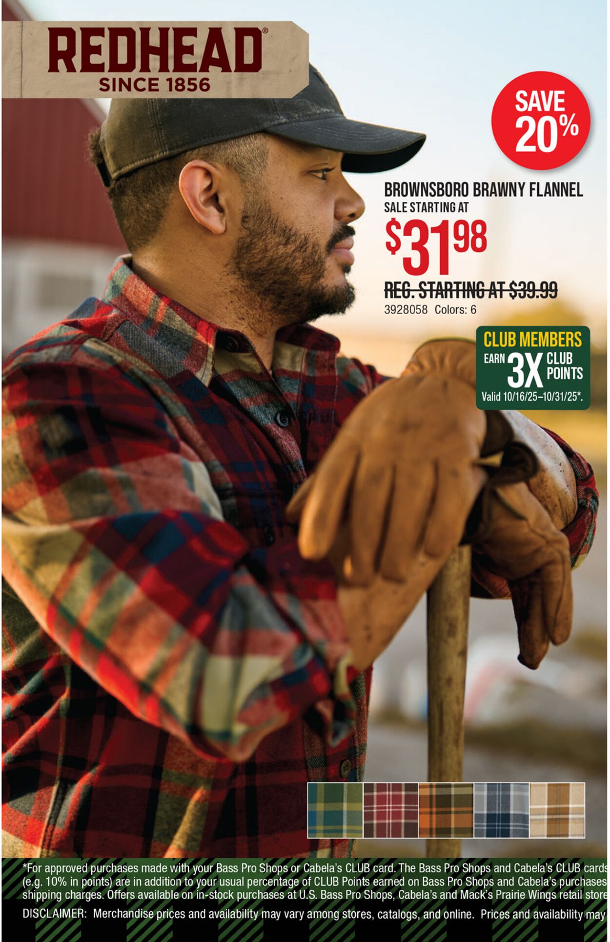Catalogue Bass Pro from 10/16/2025