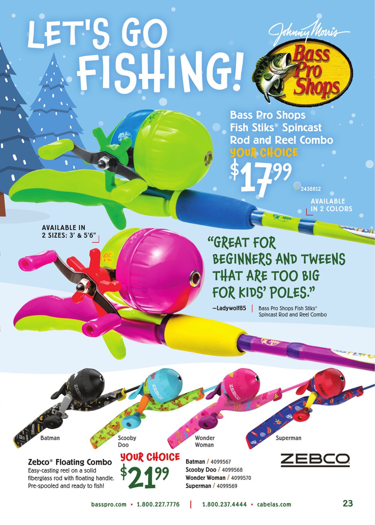 Catalogue Bass Pro from 10/31/2025