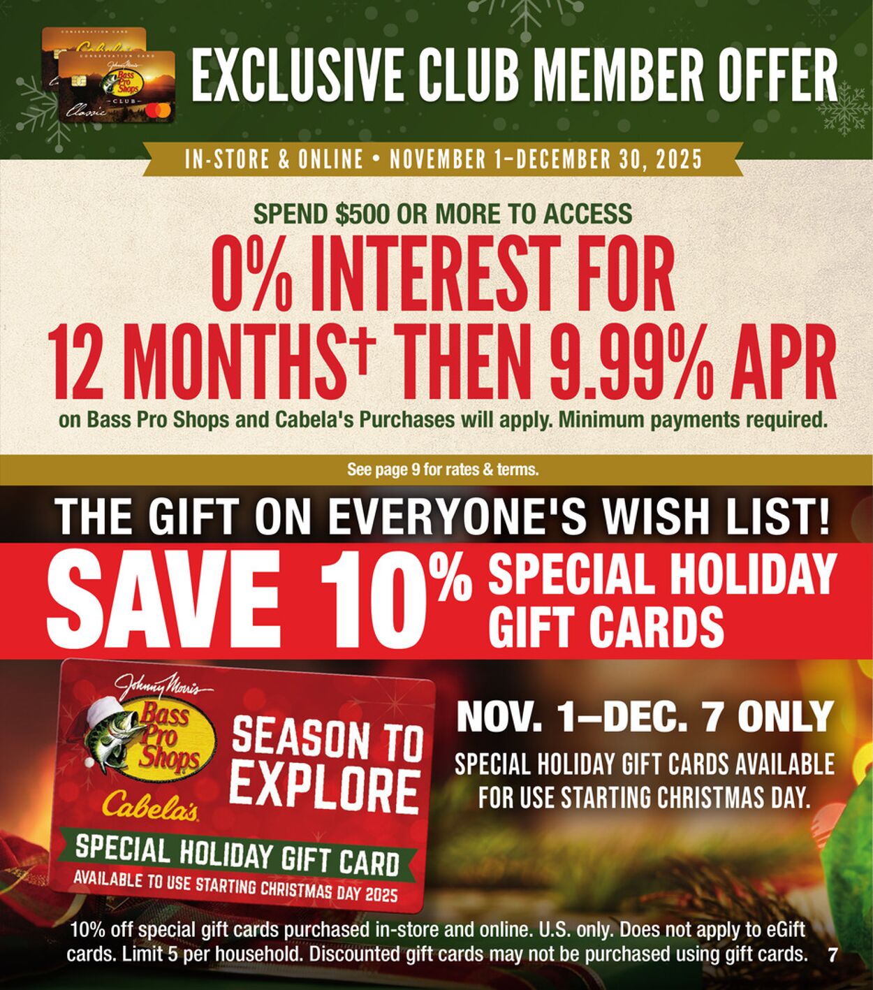 Catalogue Bass Pro from 11/14/2025