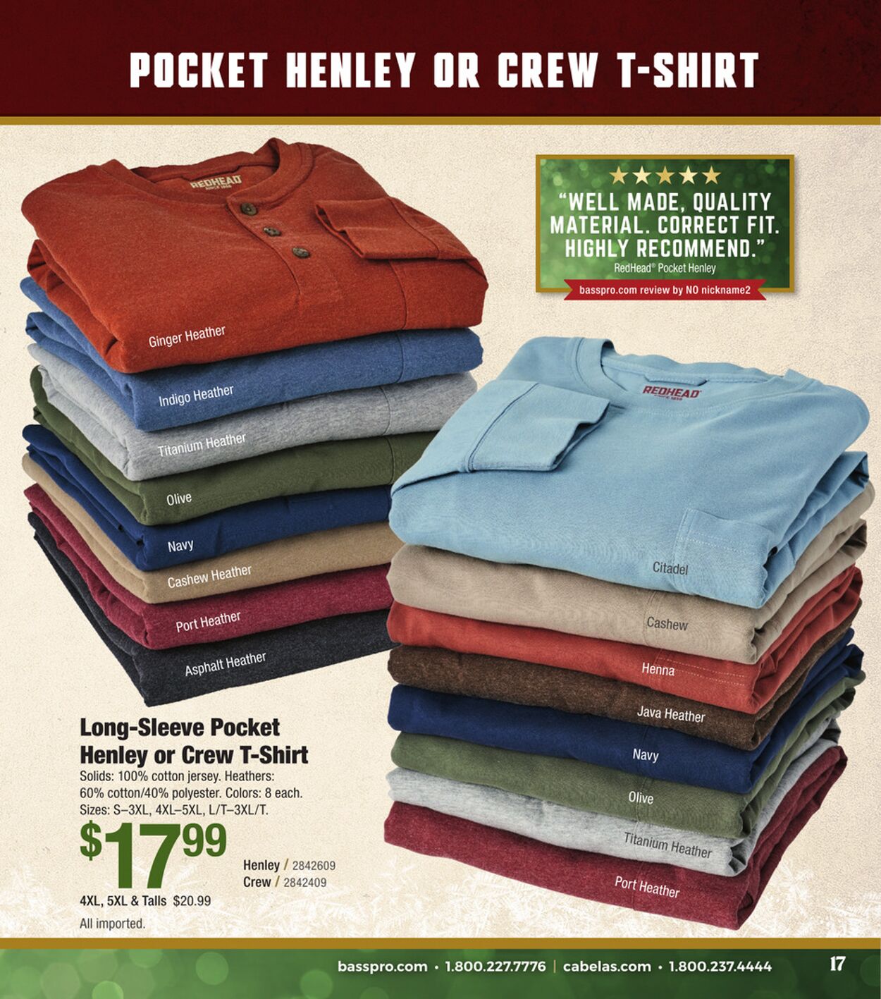 Catalogue Bass Pro from 11/14/2025