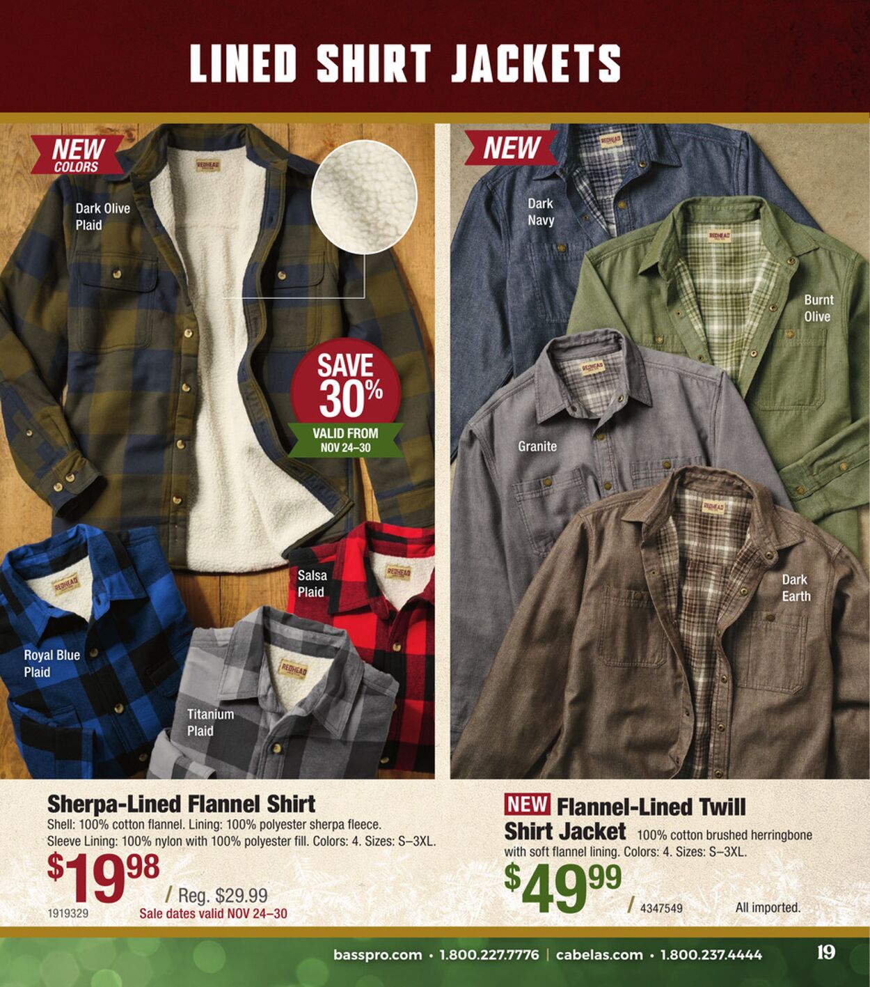 Catalogue Bass Pro from 11/14/2025