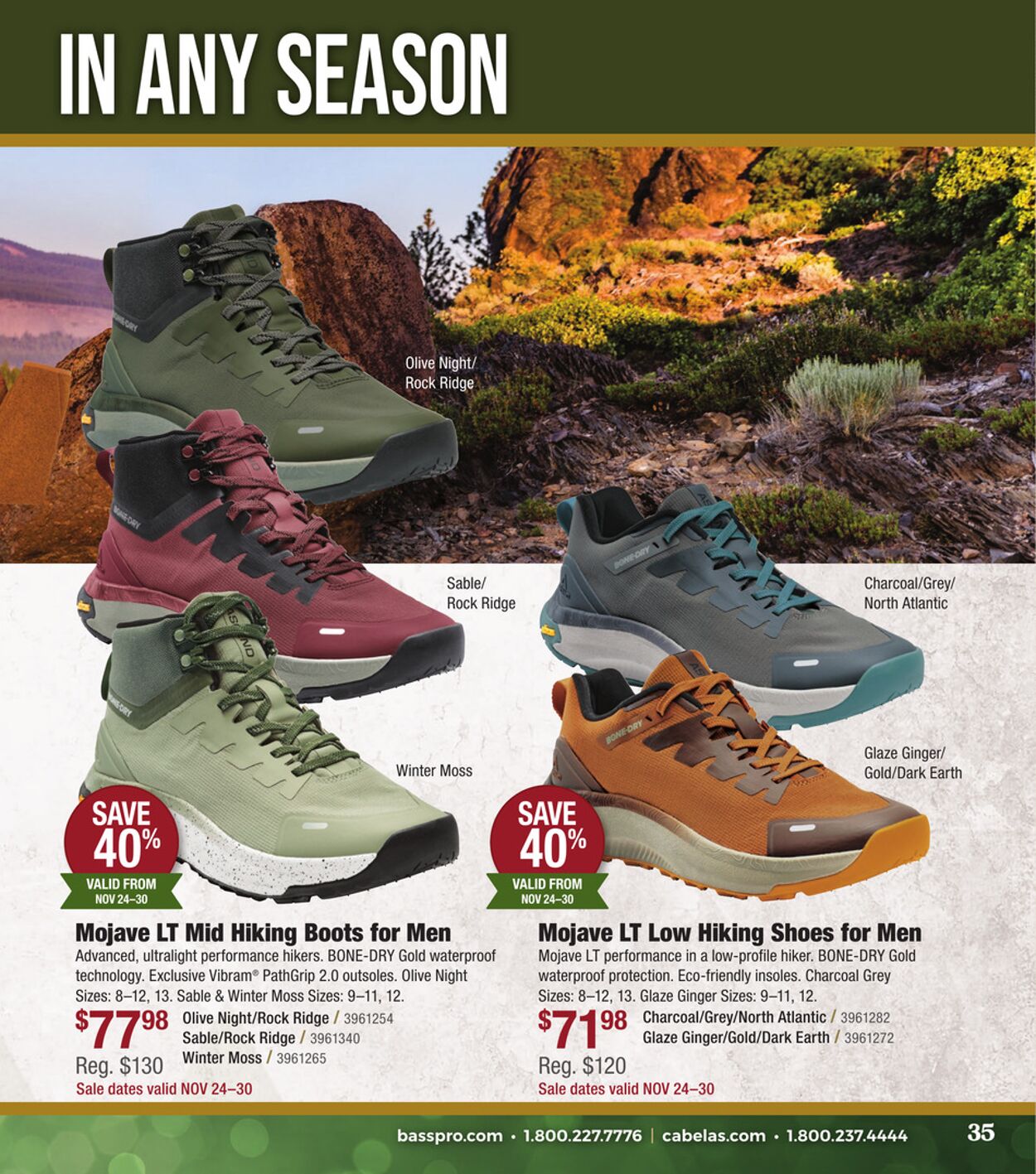 Catalogue Bass Pro from 11/14/2025