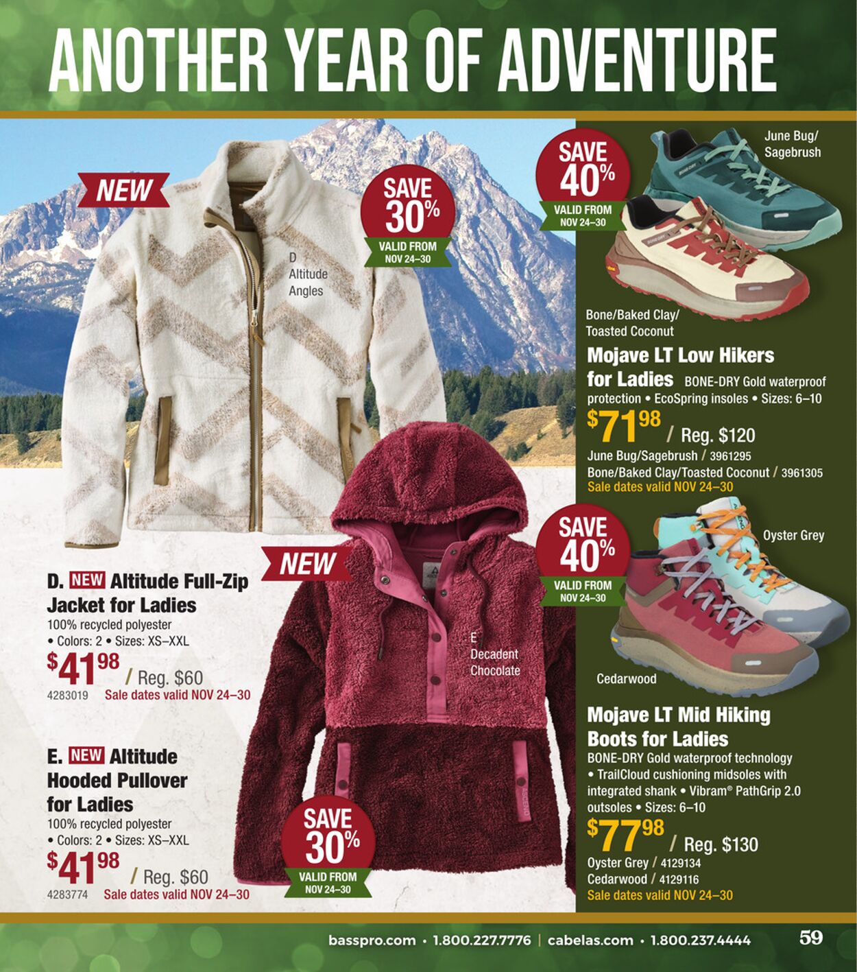 Catalogue Bass Pro from 11/14/2025