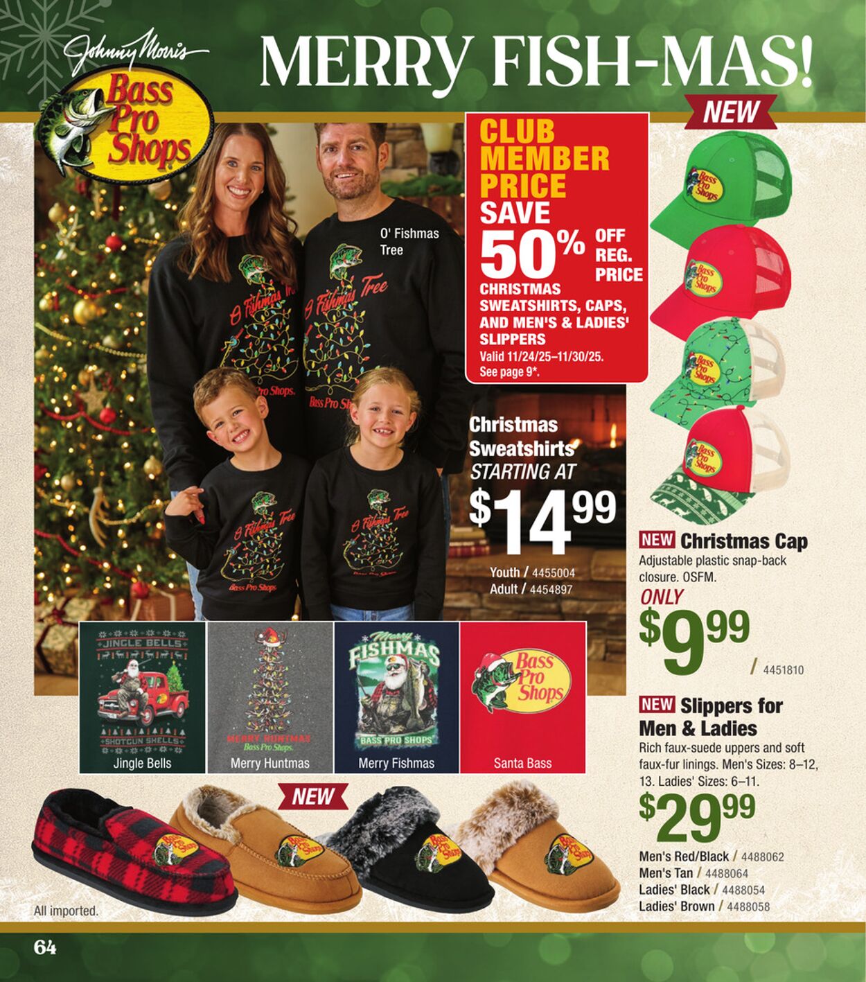 Catalogue Bass Pro from 11/14/2025