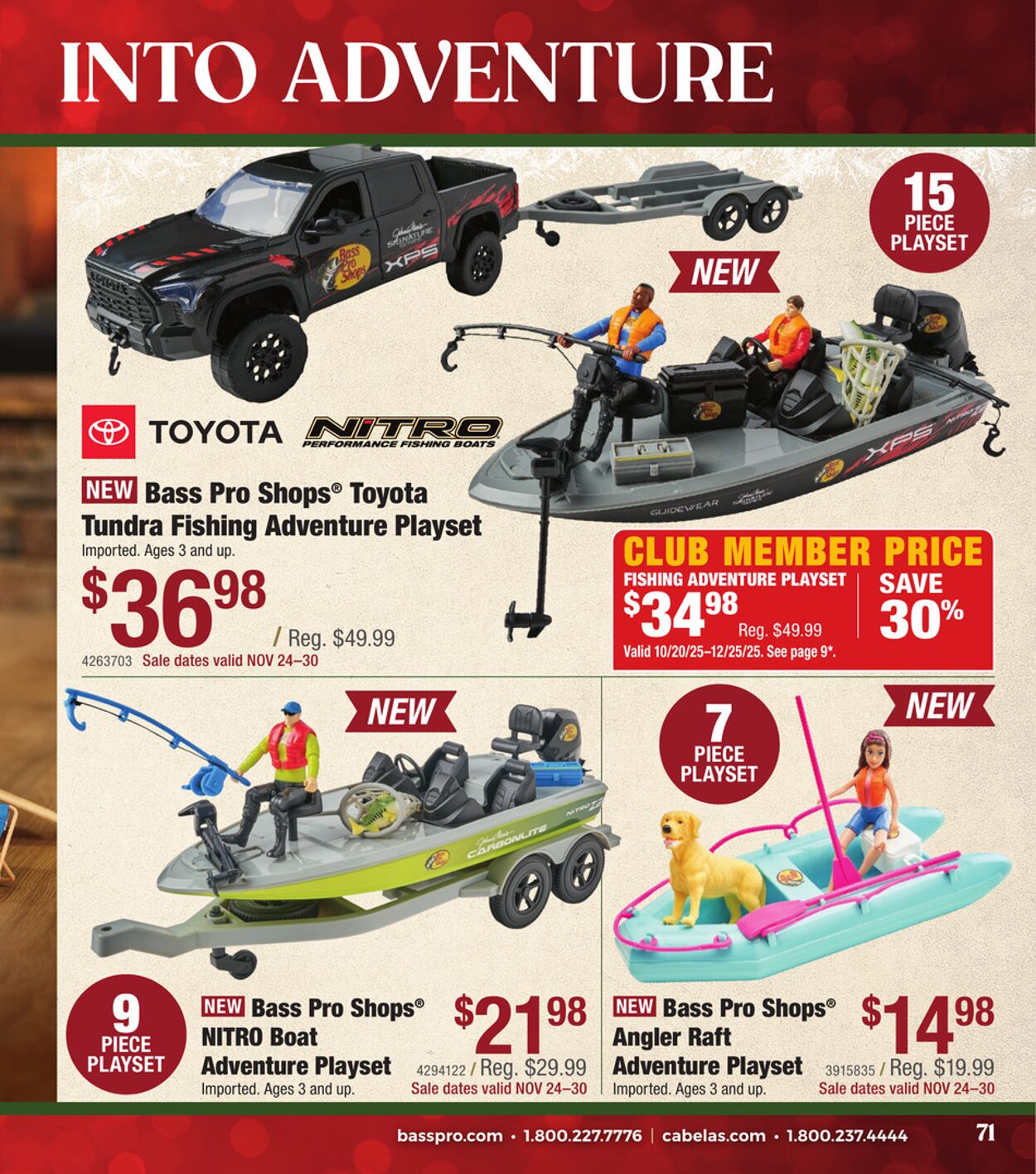 Catalogue Bass Pro from 11/14/2025