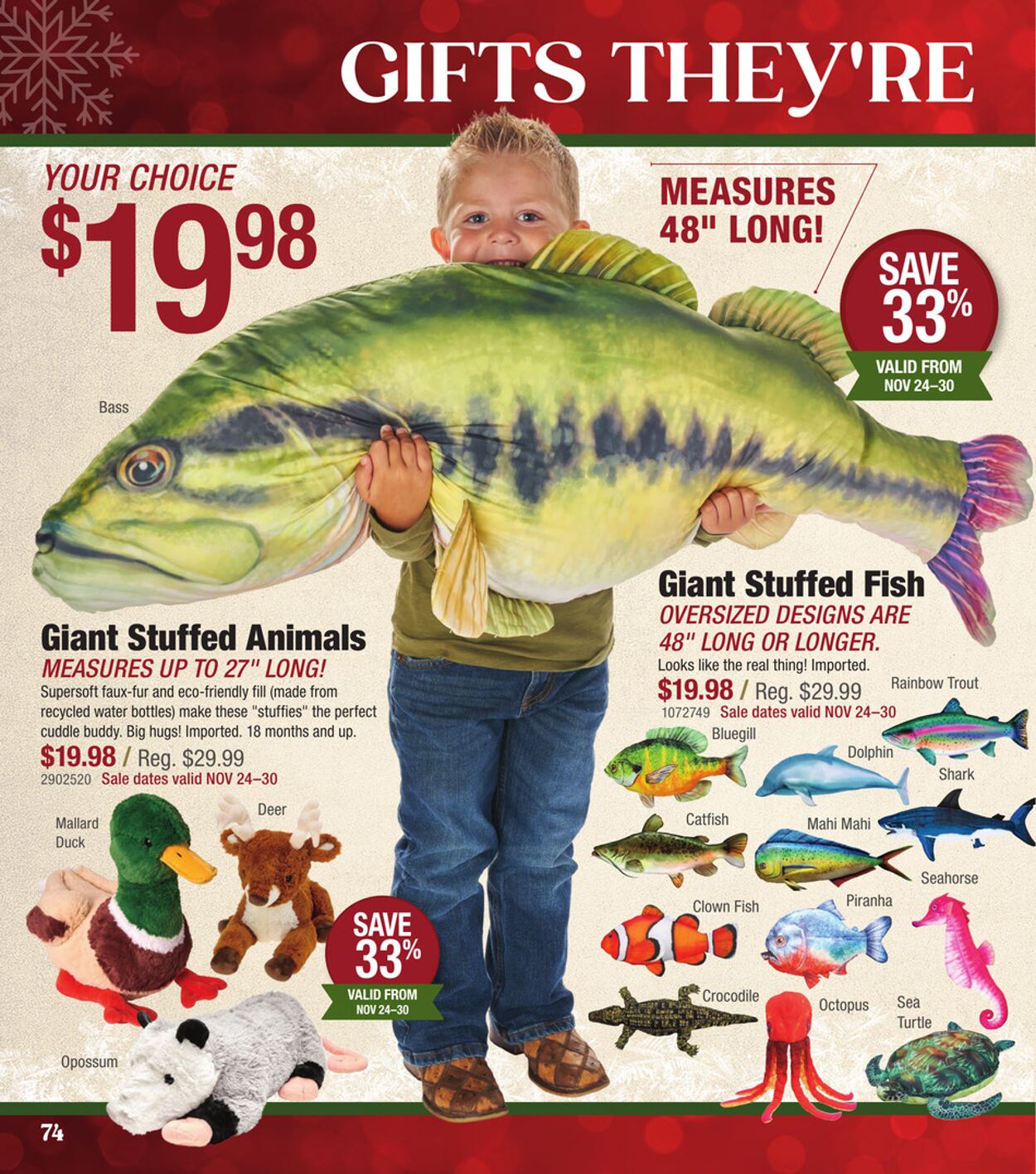 Catalogue Bass Pro from 11/14/2025