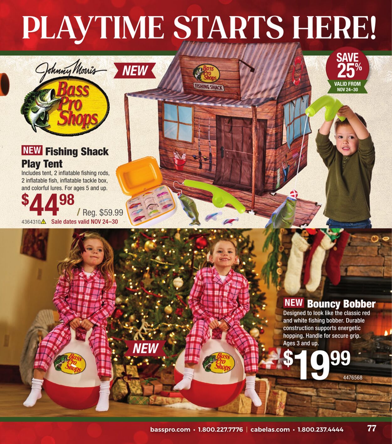 Catalogue Bass Pro from 11/14/2025