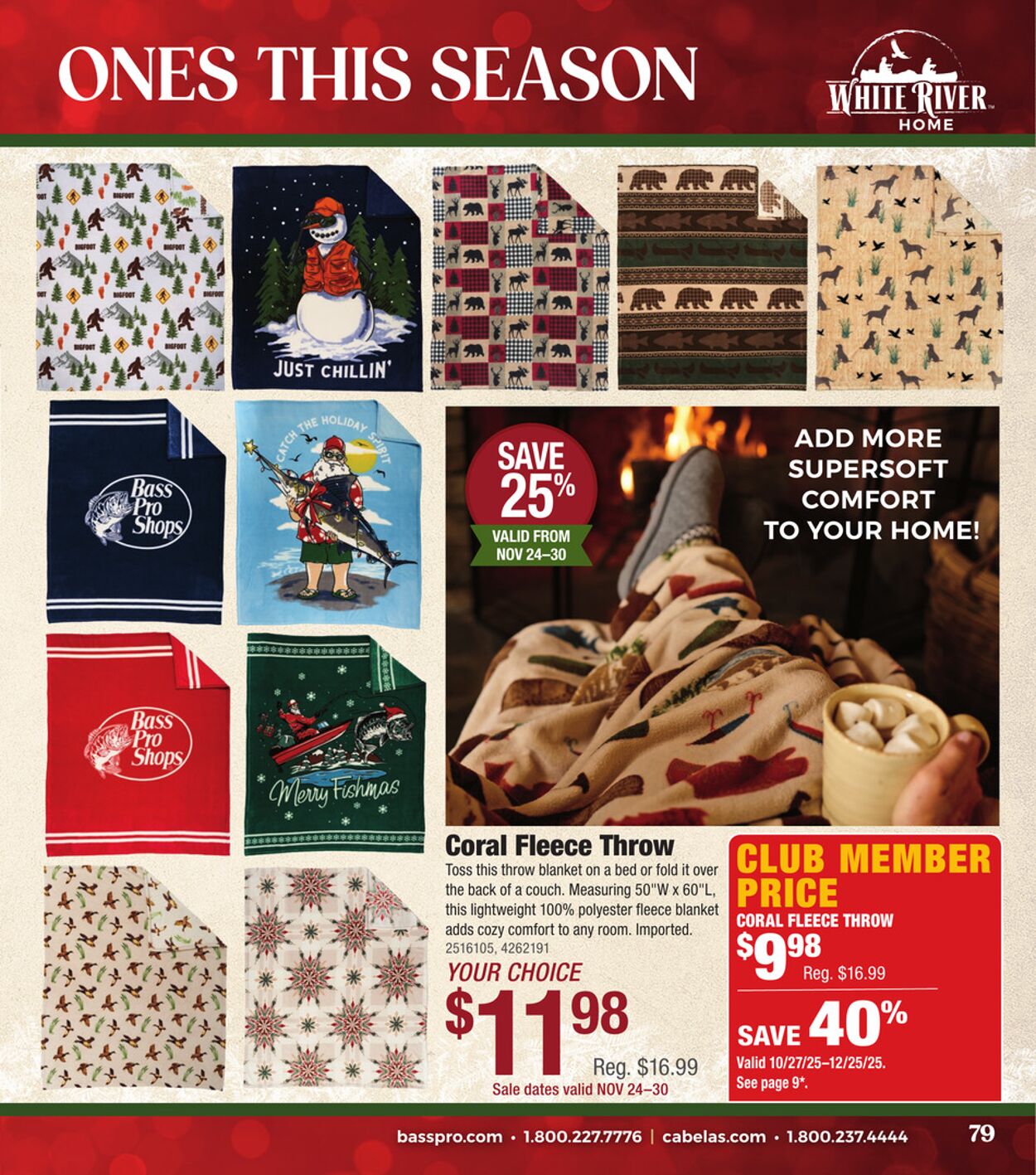 Catalogue Bass Pro from 11/14/2025