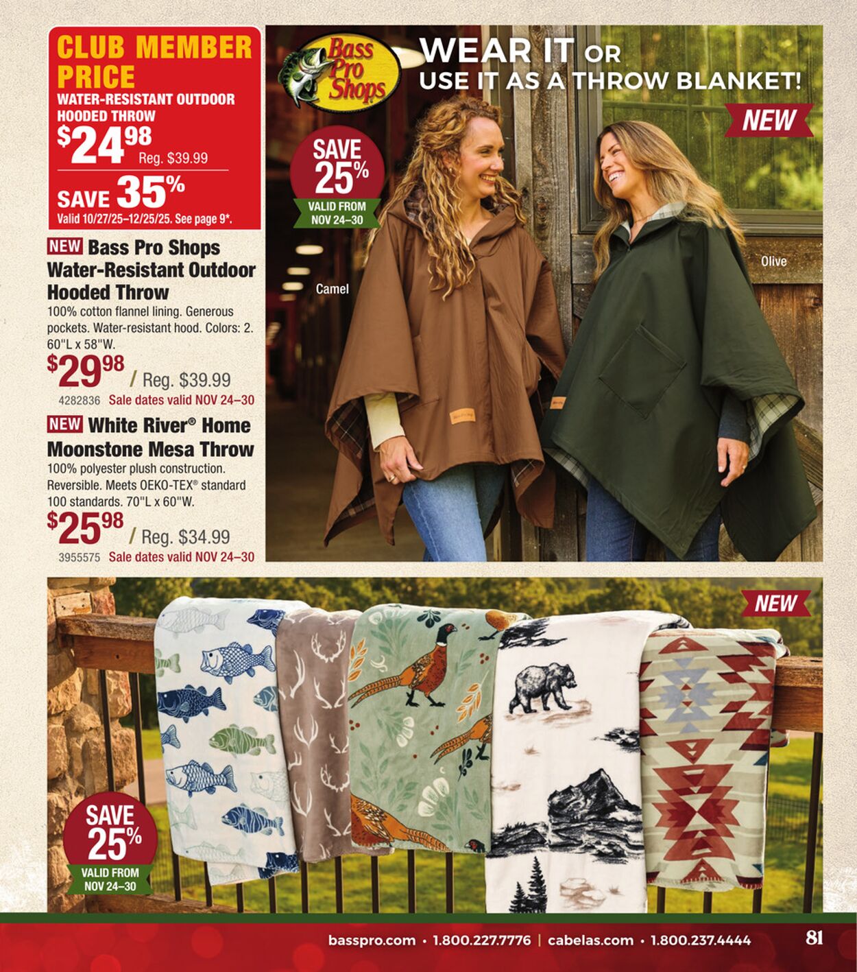 Catalogue Bass Pro from 11/14/2025