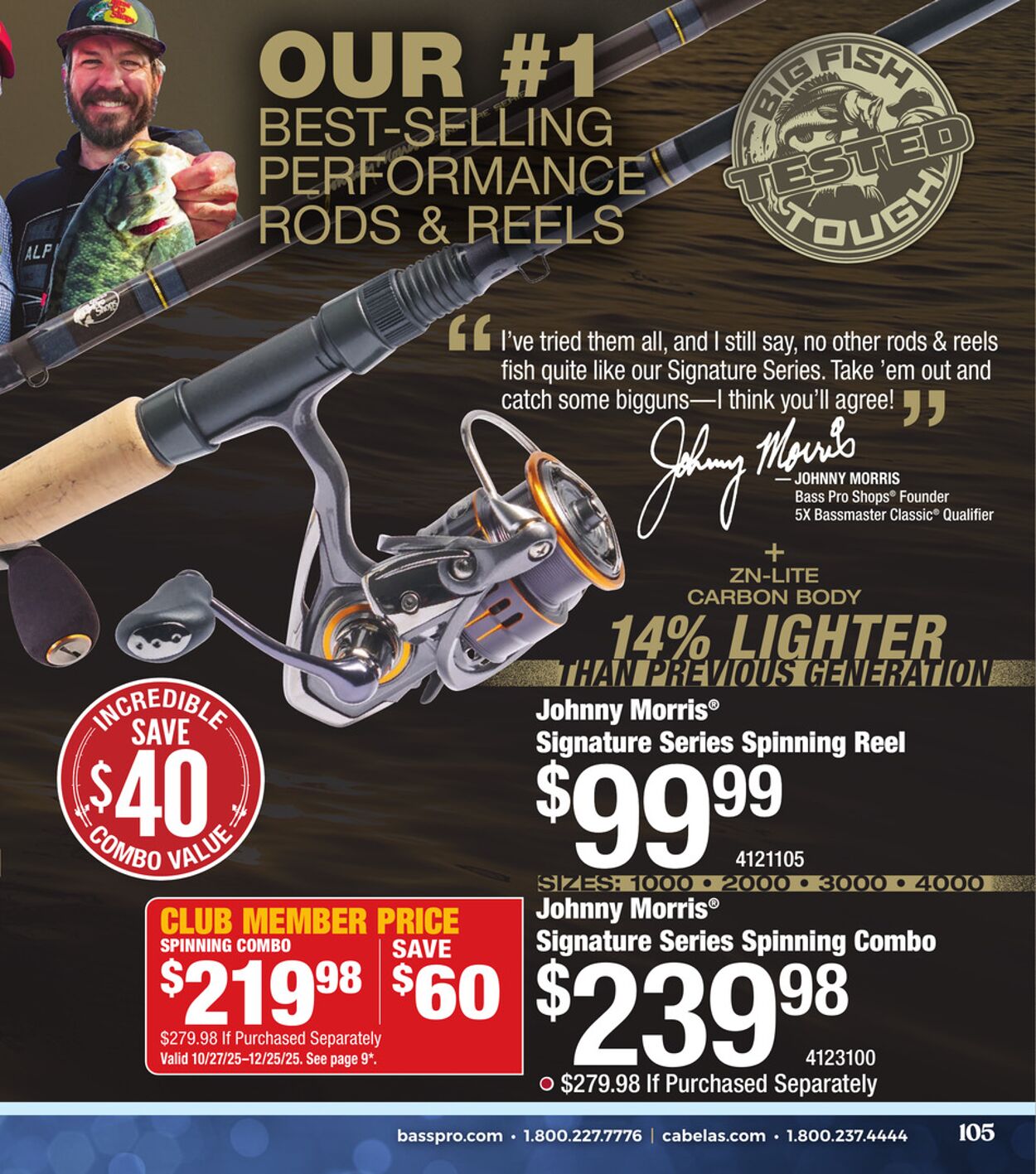 Catalogue Bass Pro from 11/14/2025