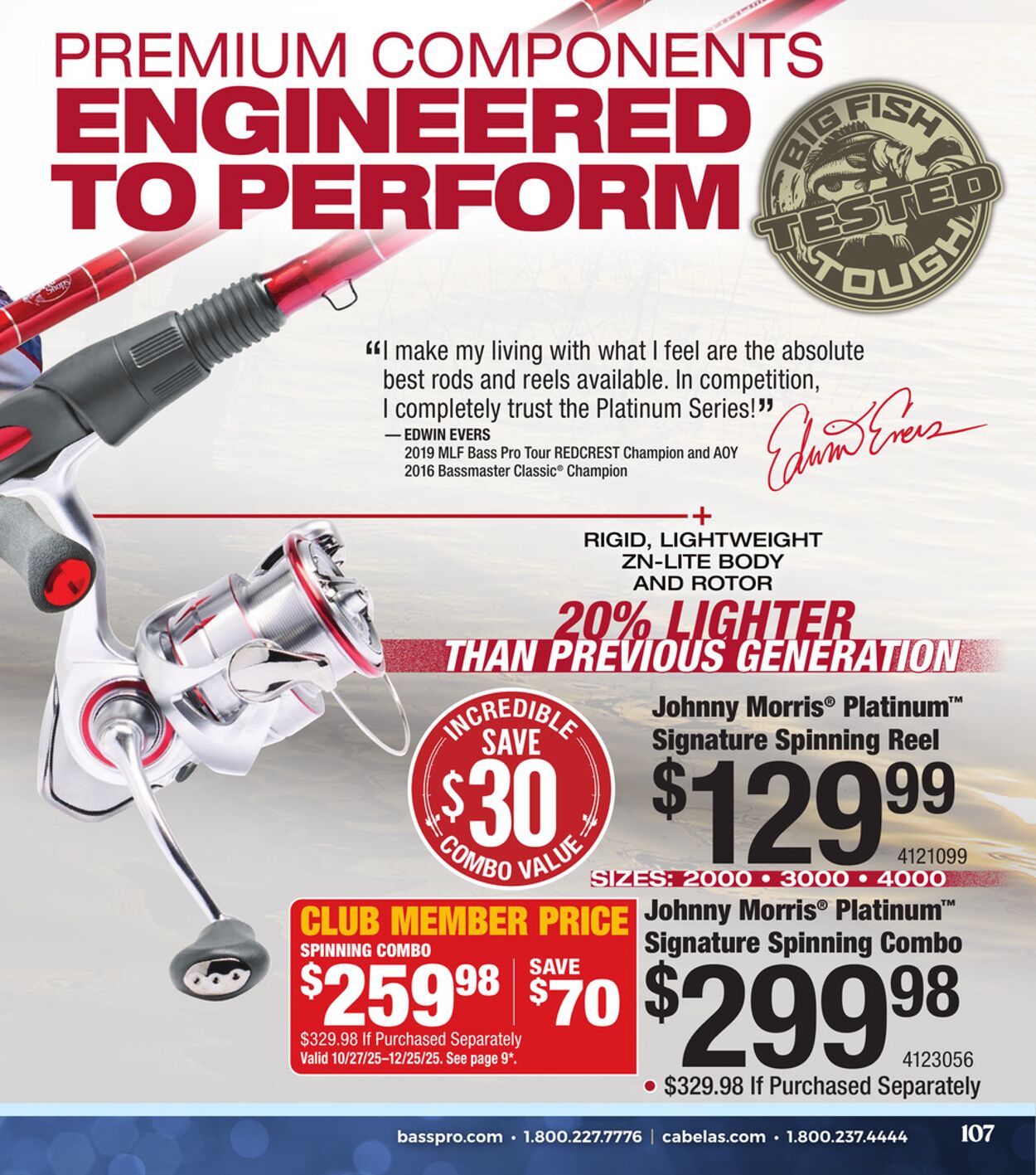 Catalogue Bass Pro from 11/14/2025