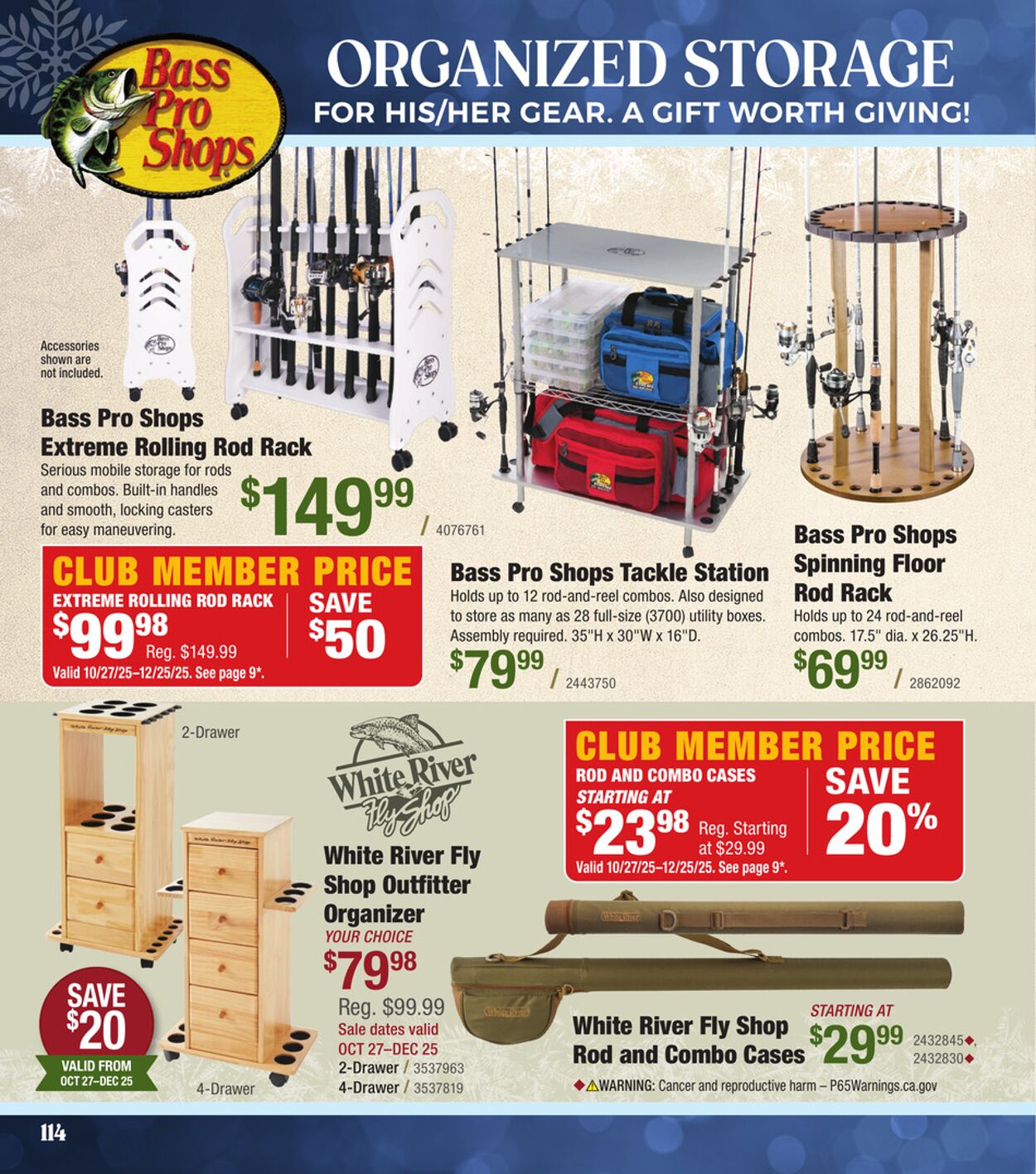 Catalogue Bass Pro from 11/14/2025